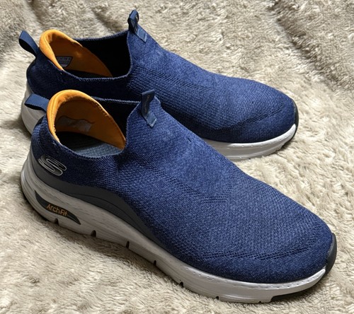 Skechers blue air cooled arch - blue,